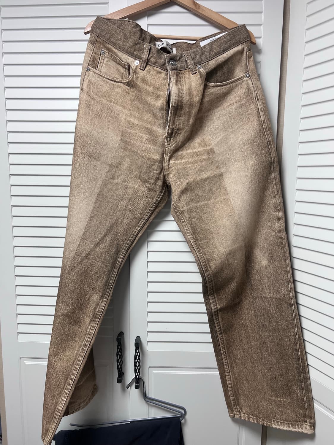 [33] 아워레가시 써드컷 샌드 데님 상품이미지1