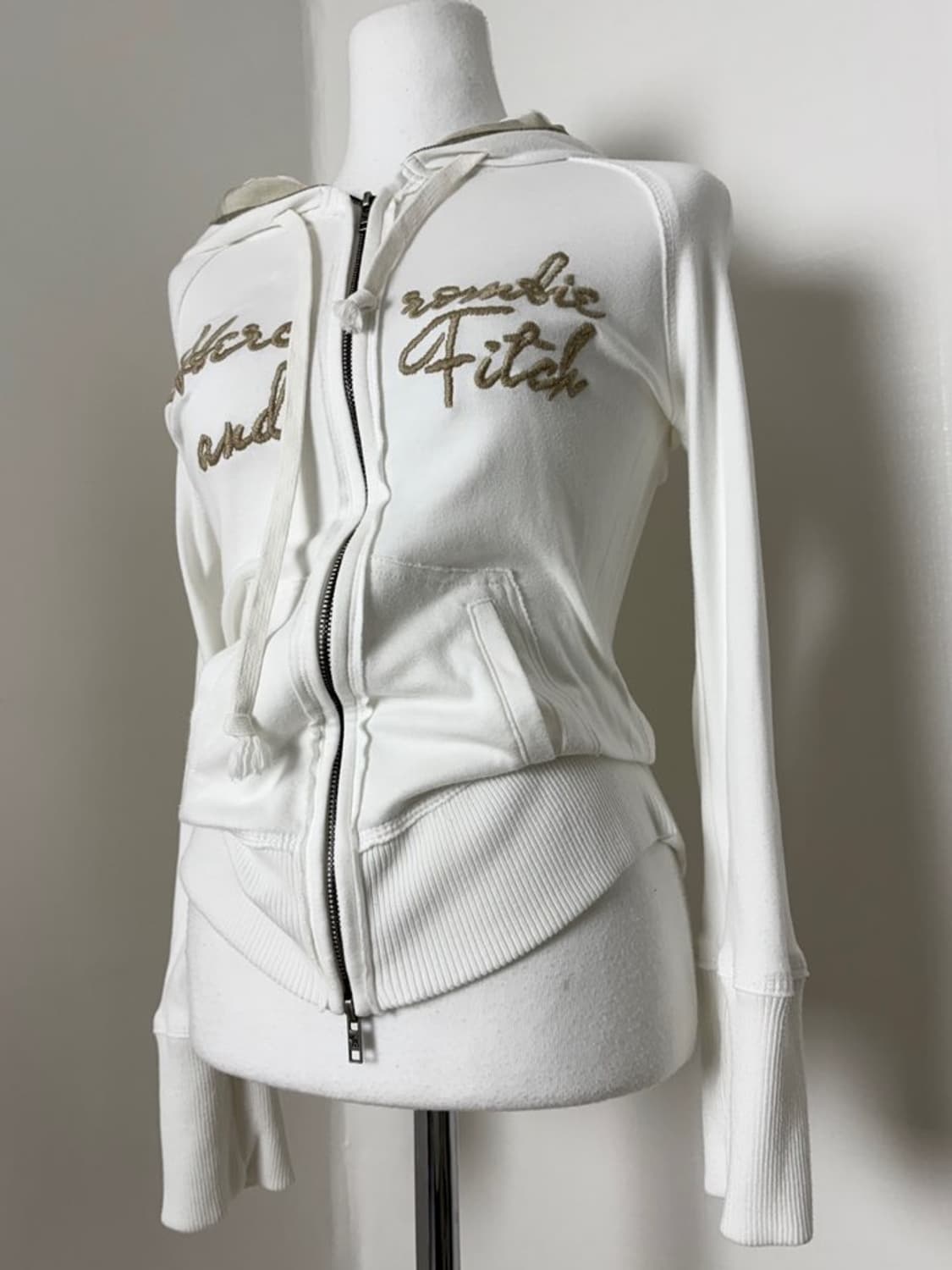 아베크롬비 아이보리 후드집업 상품이미지1