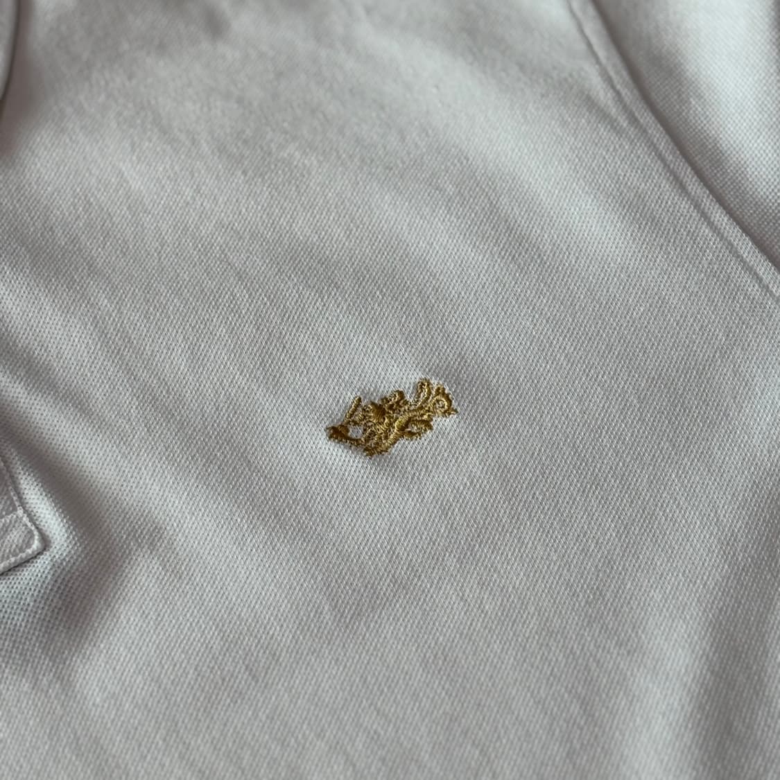 타미 힐피거 카모플라쥬 디테일 화이트 피케 셔츠 상품이미지4