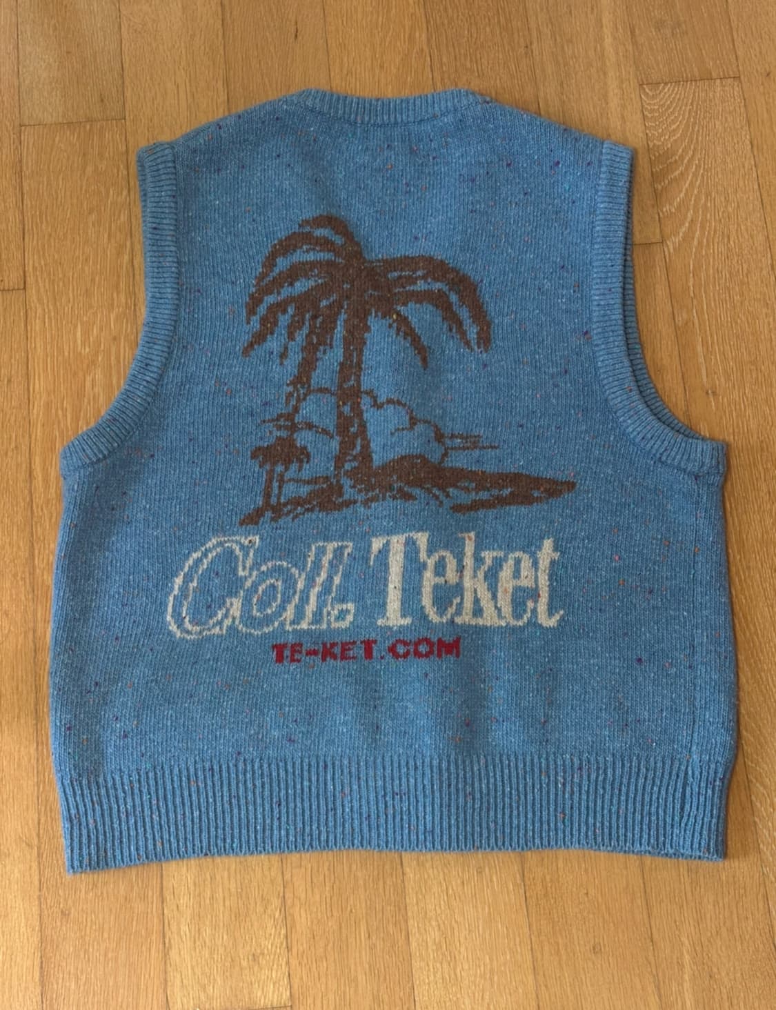 Teket 니트 조끼 상품이미지2