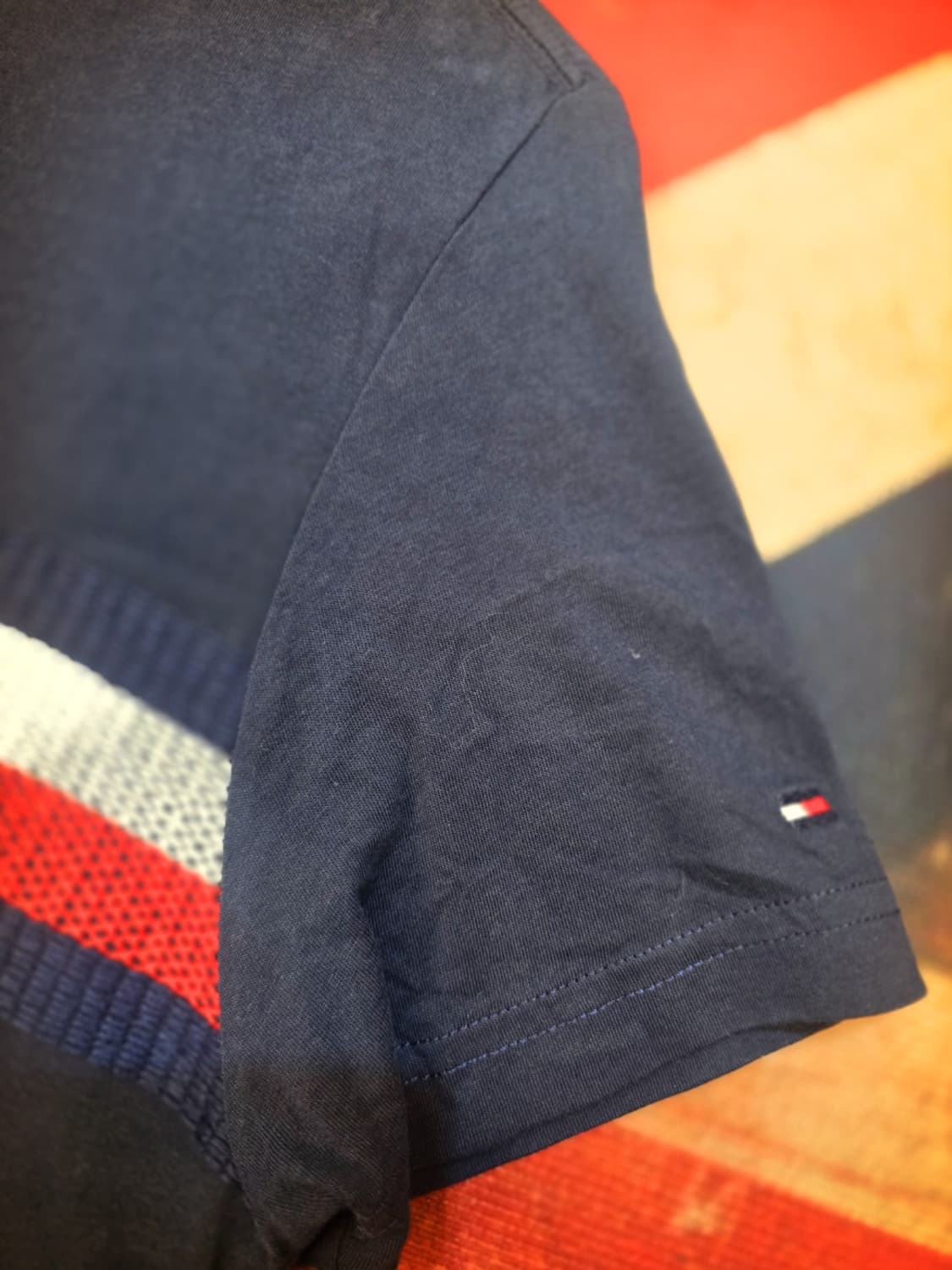  타미힐피거(Tommy Hilfiger)플래그 스트라이 반팔 티셔츠 상품이미지2