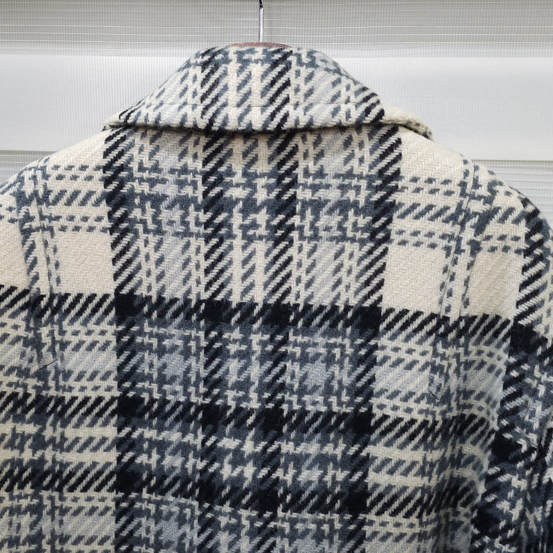 프랑스 빈티지 트위드울 오버핏 더블코트- 우먼프리 상품이미지7