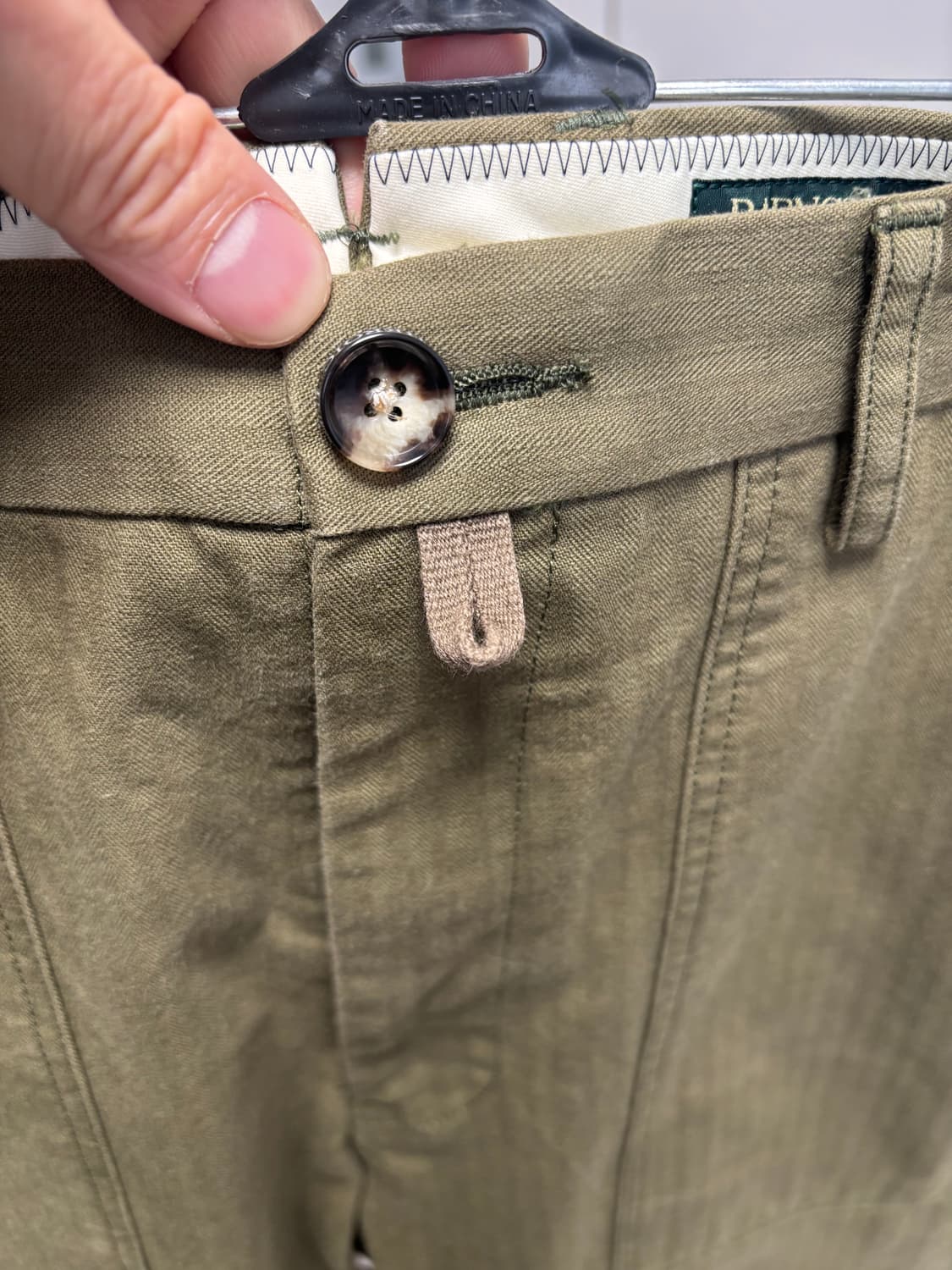 Barnstormer Dress Fatigue Herringbone 상품이미지4