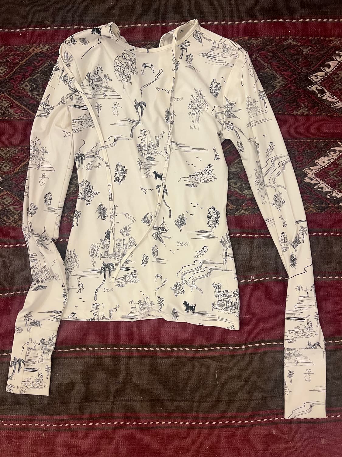 Kijun drawing jersey top M  상품이미지2