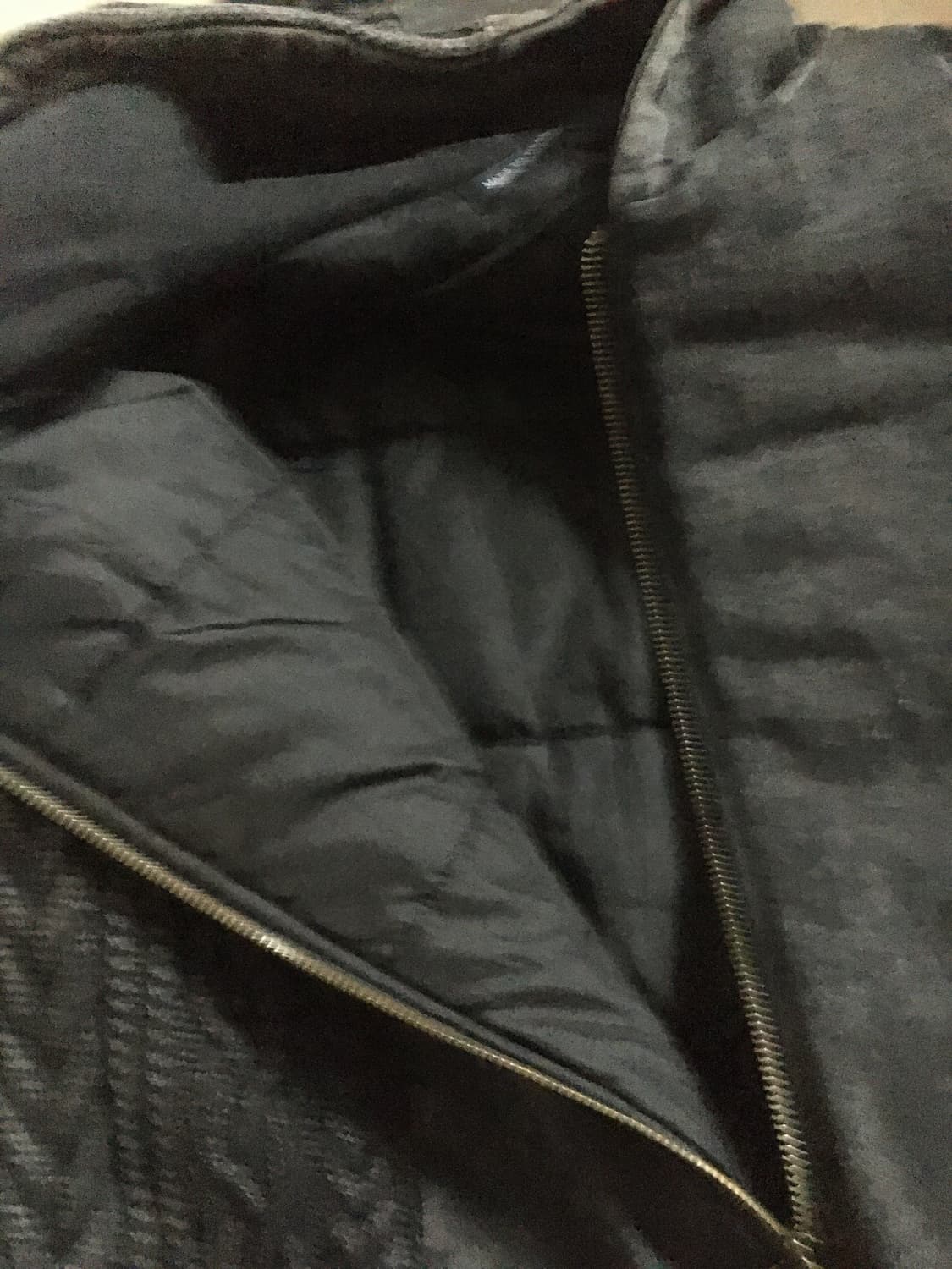 빈티지 케이블 니트 누빔 후드집업자켓 상품이미지4