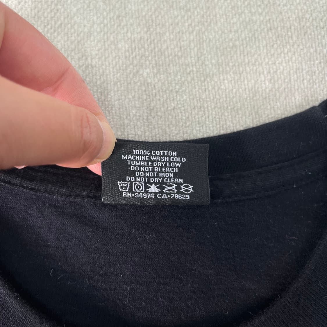 100 스투시 월드와이드 코튼 롱슬리브 티셔츠 상품이미지5