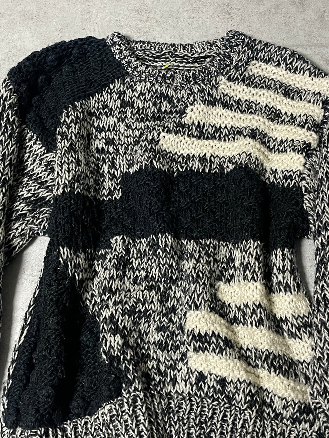 (Unknown)grunge pattern knit 상품이미지2