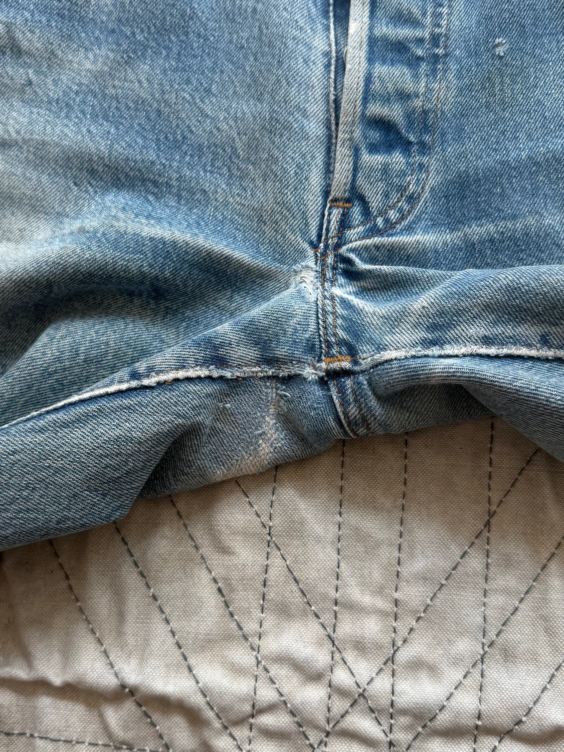 80s Levis 501 Selvedge Denim Pants 상품이미지3