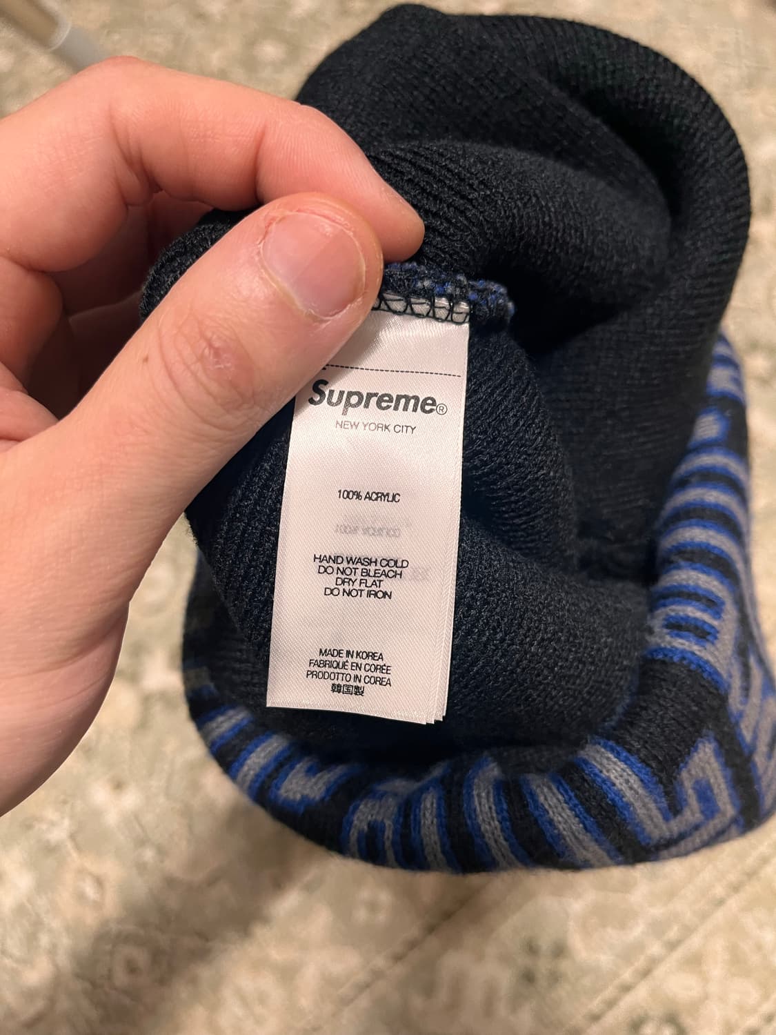 슈프림 비니 상품이미지3