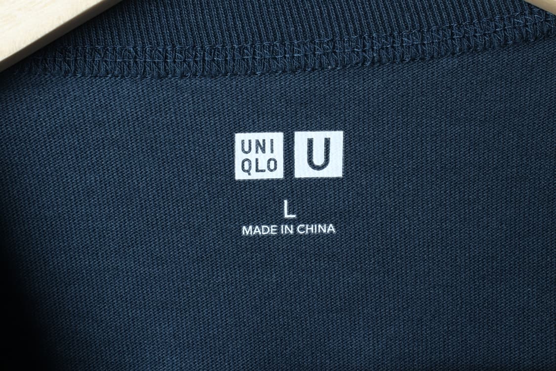 (L-XL) 유니클로 반팔 티셔츠 U라인 무지 블루-H32929 상품이미지5