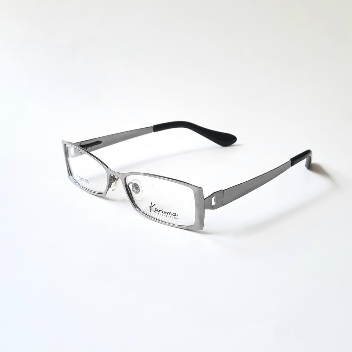 데드스탁 90s 오피스 사이렌 실버 메탈 스퀘어 안경테 791 상품이미지3