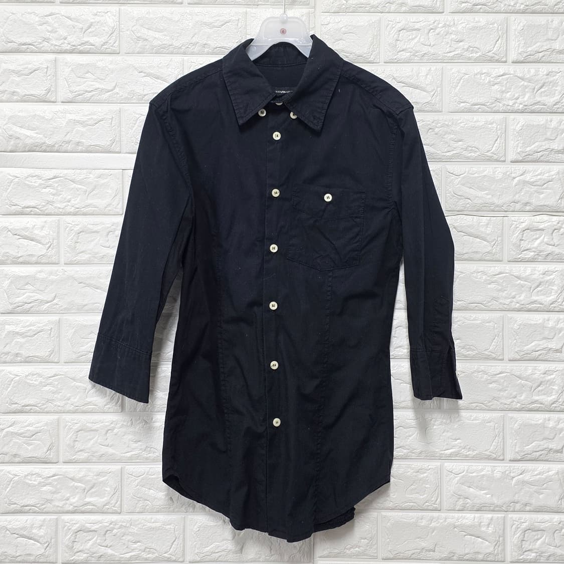 택포_ Kris Van Assche 블랙 셔츠 M 상품이미지1