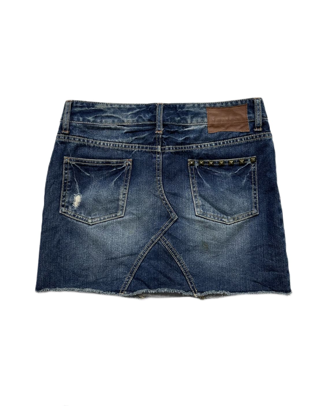 low-rise stud denim skirt 상품이미지5