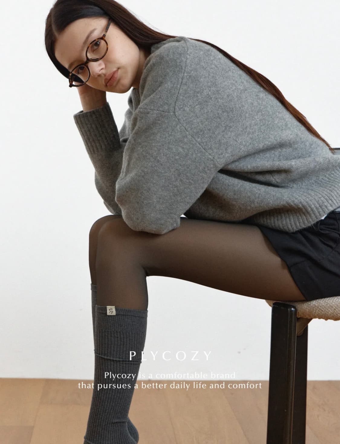 플라이코지 착시 웜히트 스타킹 상품이미지2