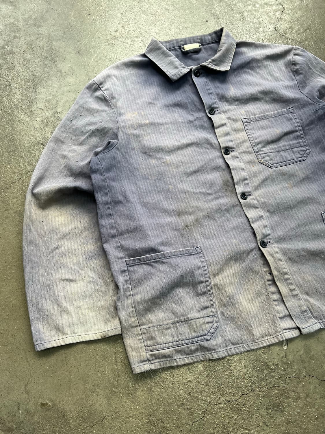 HARD SUN FADED HBT OLD 썬페이드 헤링본 프렌치워크자켓 상품이미지3