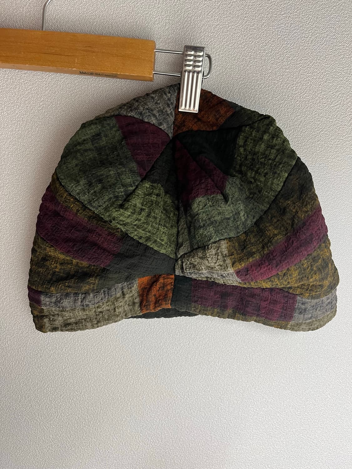 빈티지 패치워크 퀼트 비니 상품이미지1