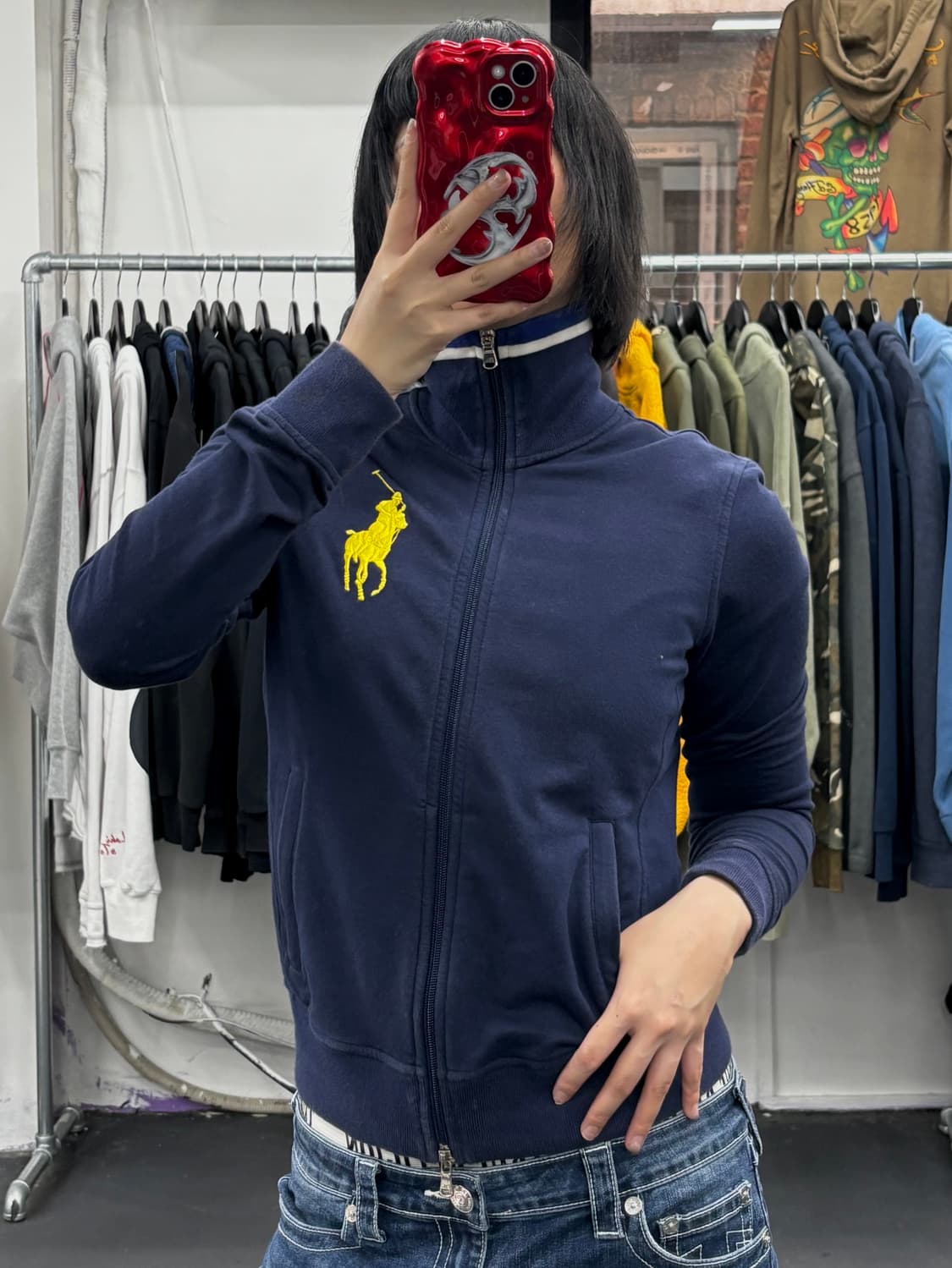 폴로 랄프로렌 빅포니 네이비 져지 상품이미지2