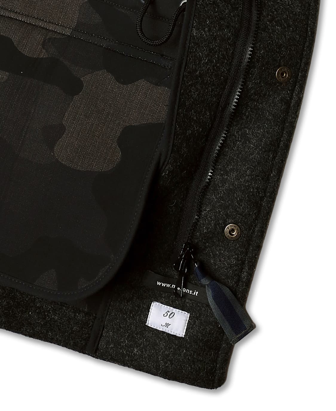 메이슨스 [Mason's] 차콜 클래식 밀리터리 필드 자켓 이탈리아 점퍼 상품이미지10