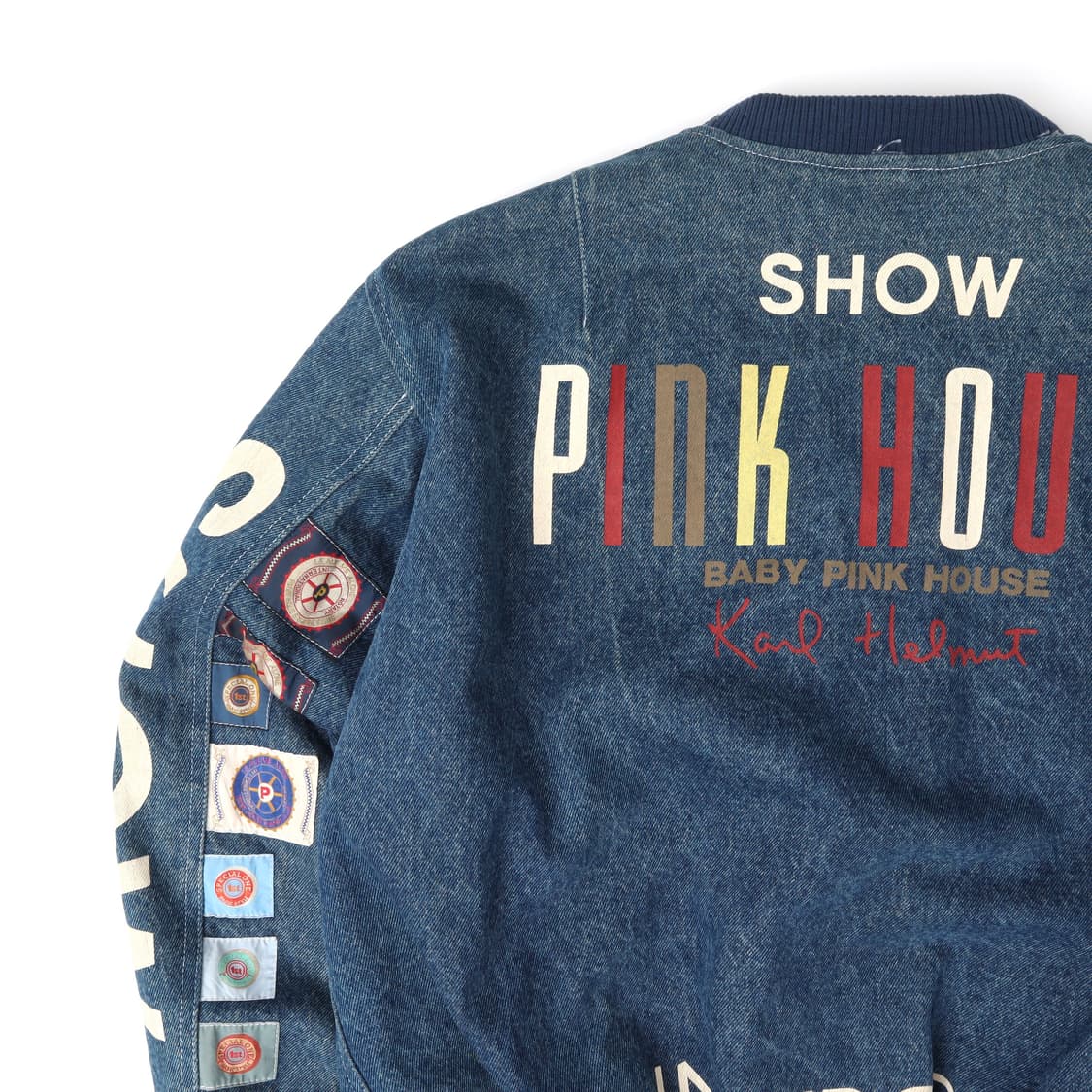 Pinkhouse 핑크하우스 아이젠버그 쇼 데님 봄버자켓 상품이미지5
