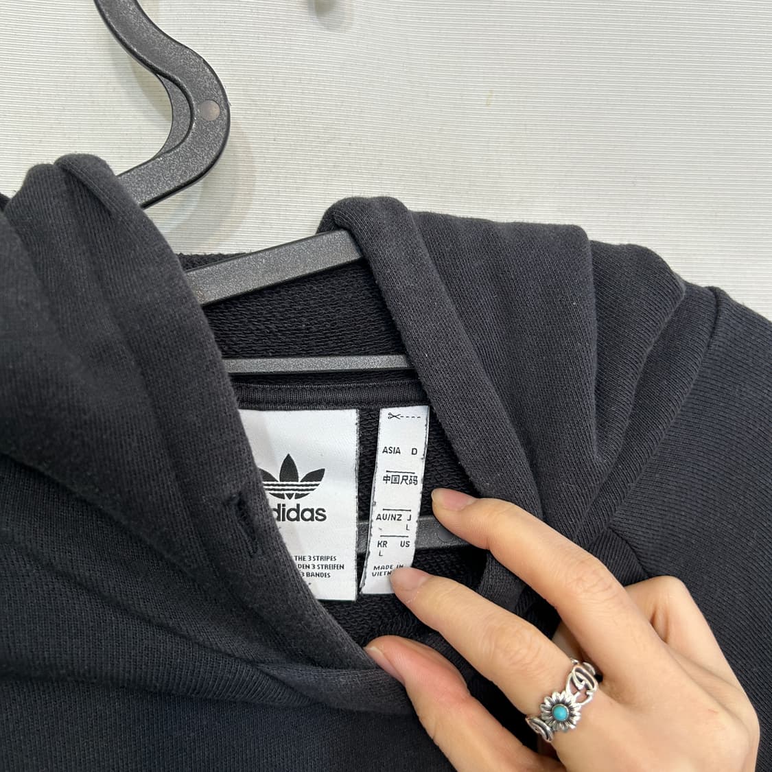 아디다스 남성 트레포일 후드티 100 상품이미지2