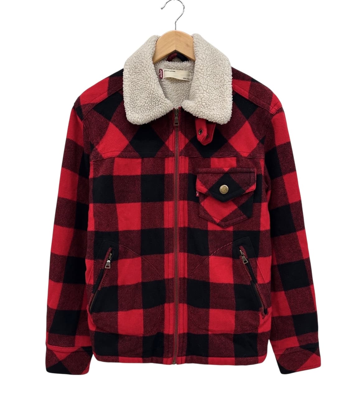 리바이스 울자켓 체크 (L)  상품이미지1