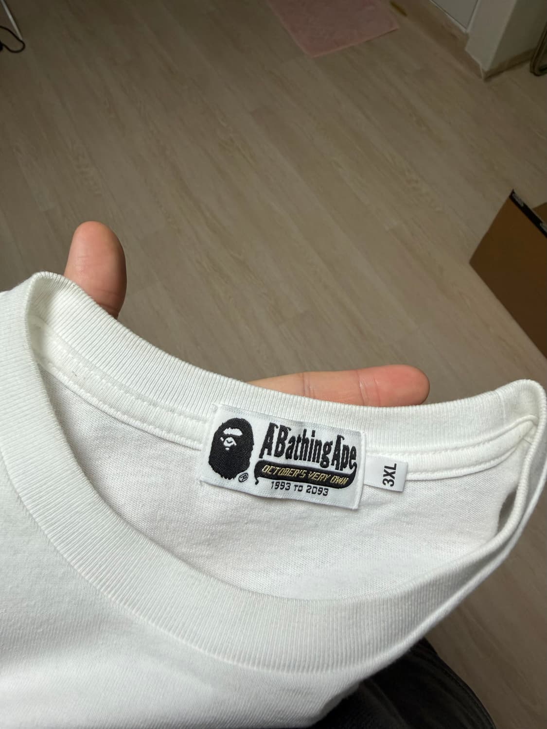 베이프 x OVO 화이트 3XL 상품이미지4
