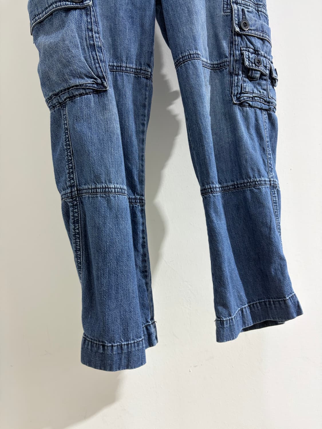 90s 폴로 LAUREN JEANS COMPANY 데님 탄창 카고 팬츠 상품이미지6