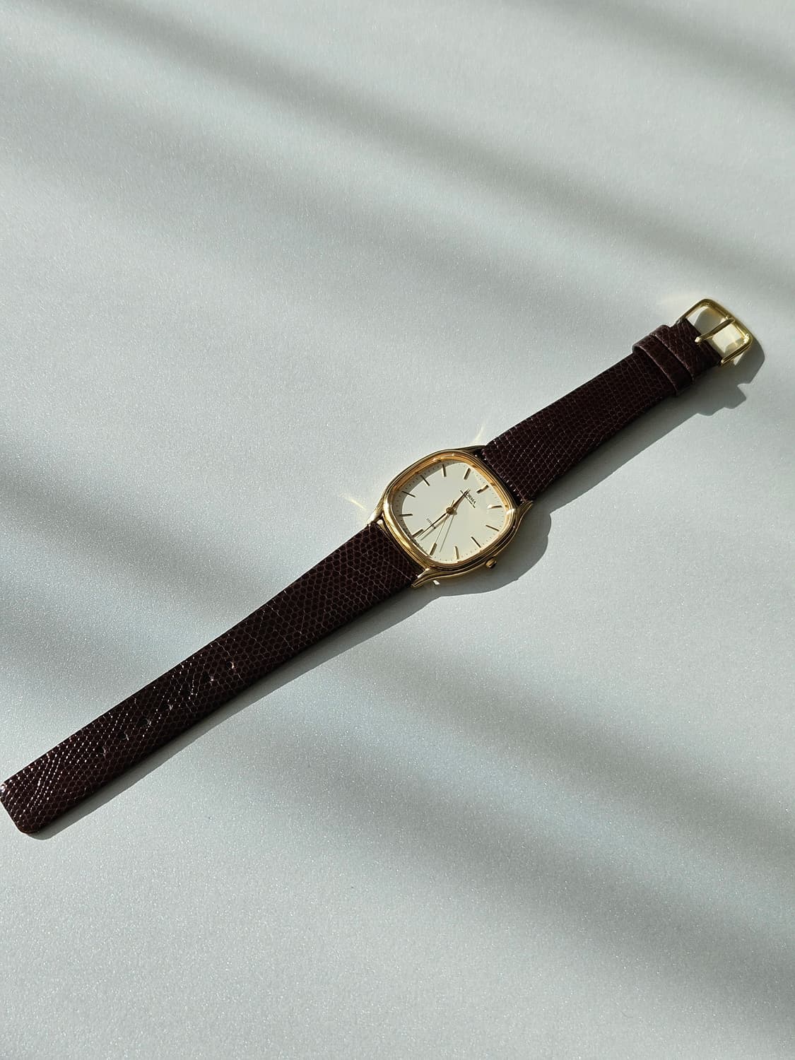 시티즌 FORMA 금장 가죽 손목시계 상품이미지7