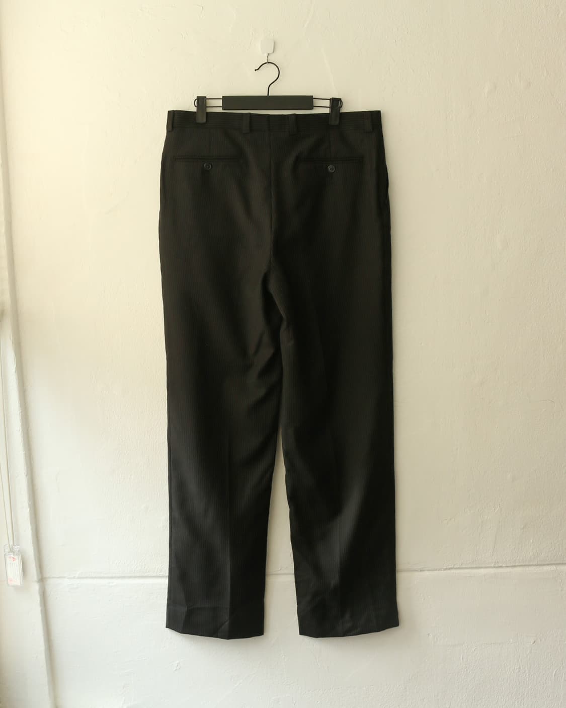 2000s 캘빈 클라인 블랙 핀스트라이프 트라우저  상품이미지7