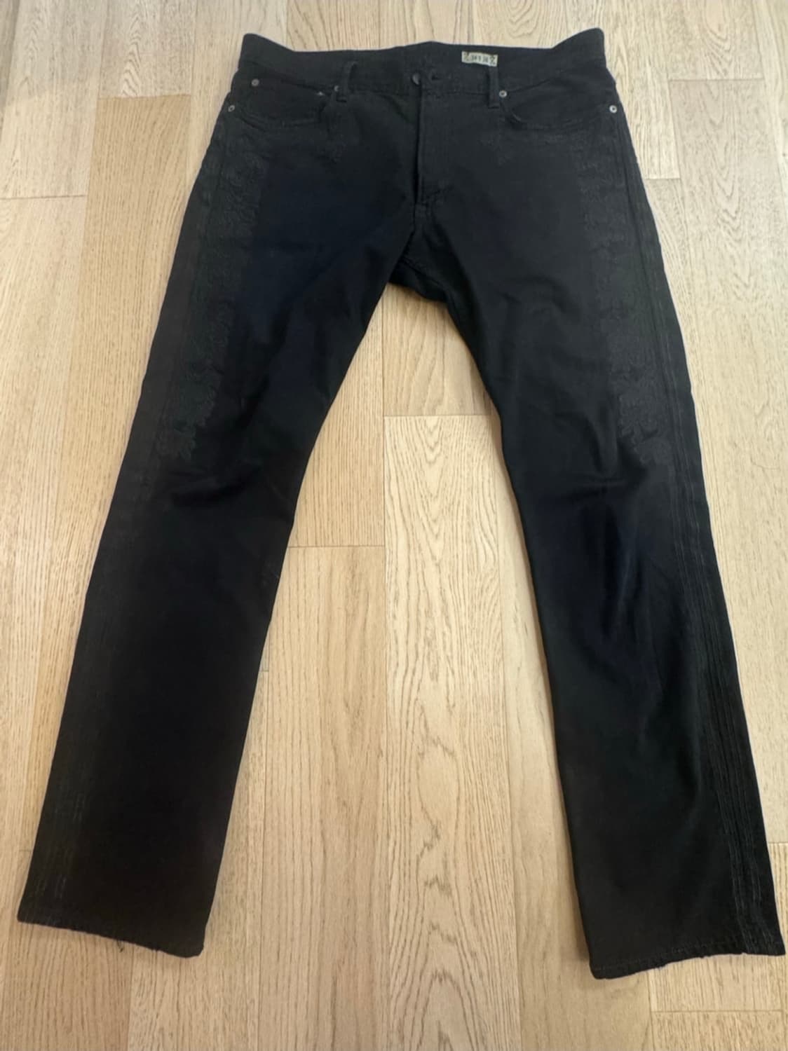 폴로 랄프로렌 자수 블랙 진 상품이미지2