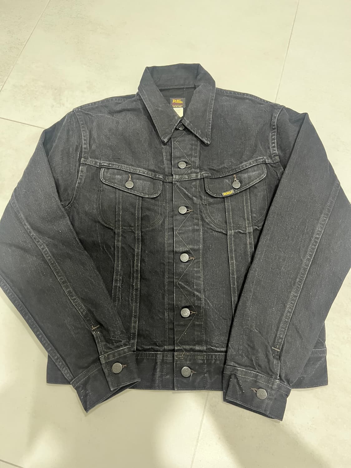Rrl lot271 블랙 M사이즈 새거 팝니다(택 달려있음) 상품이미지1