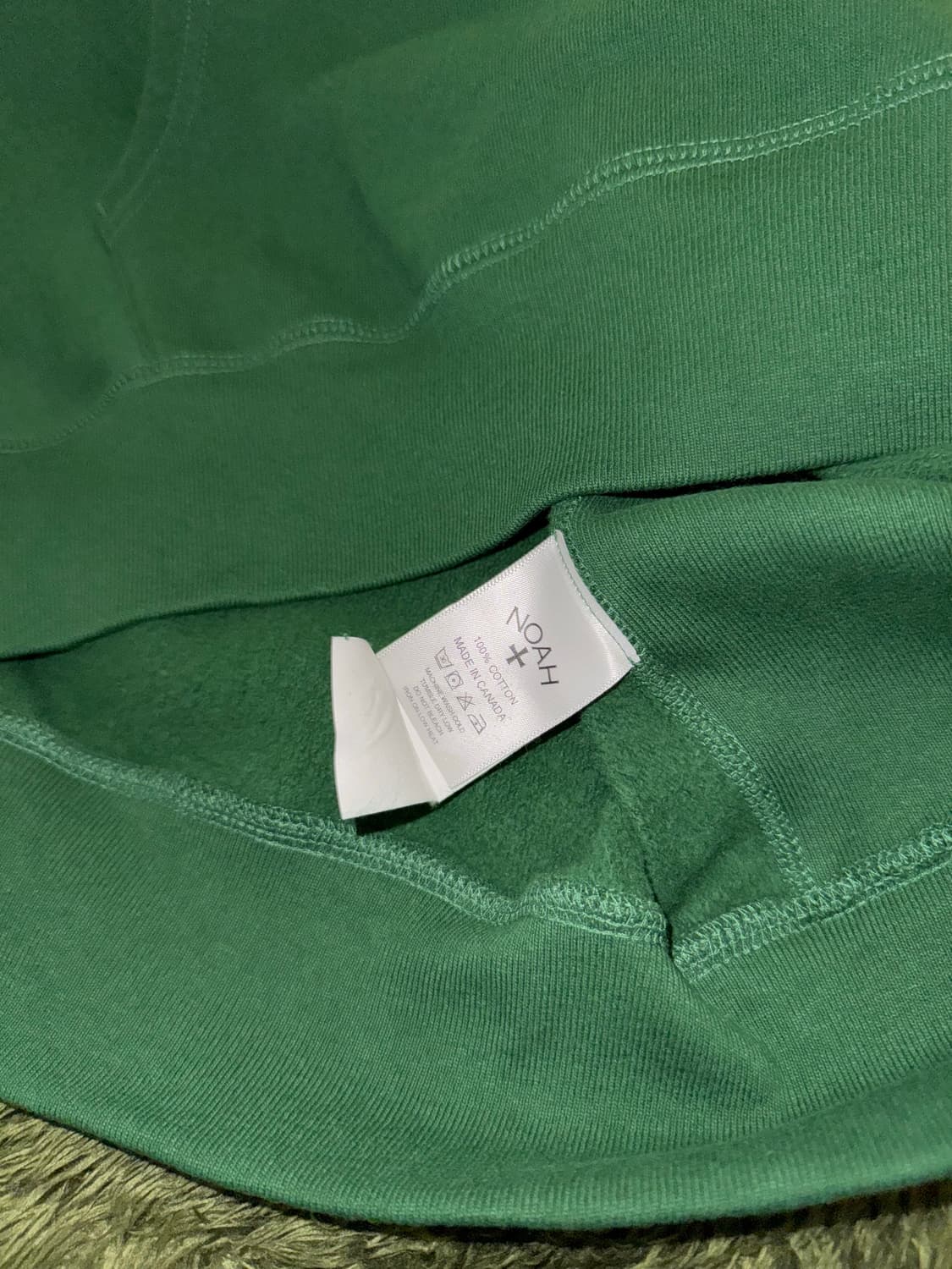 [XL] NOAH 노아 X 안토니오 로페즈 콜라보 포토 후디 그린 상품이미지6