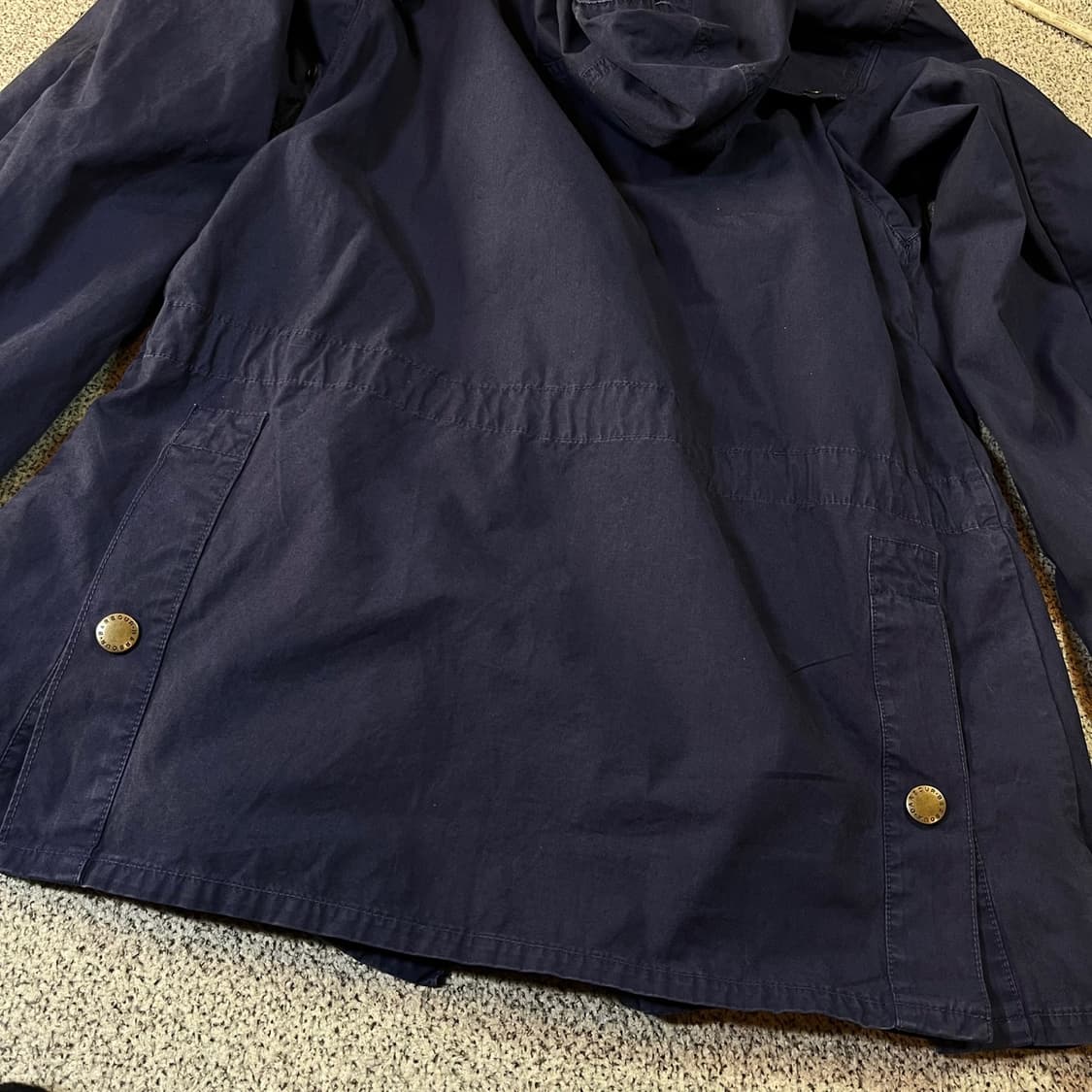 Barbour 바버 코튼 사파리 후드 자켓 상품이미지3