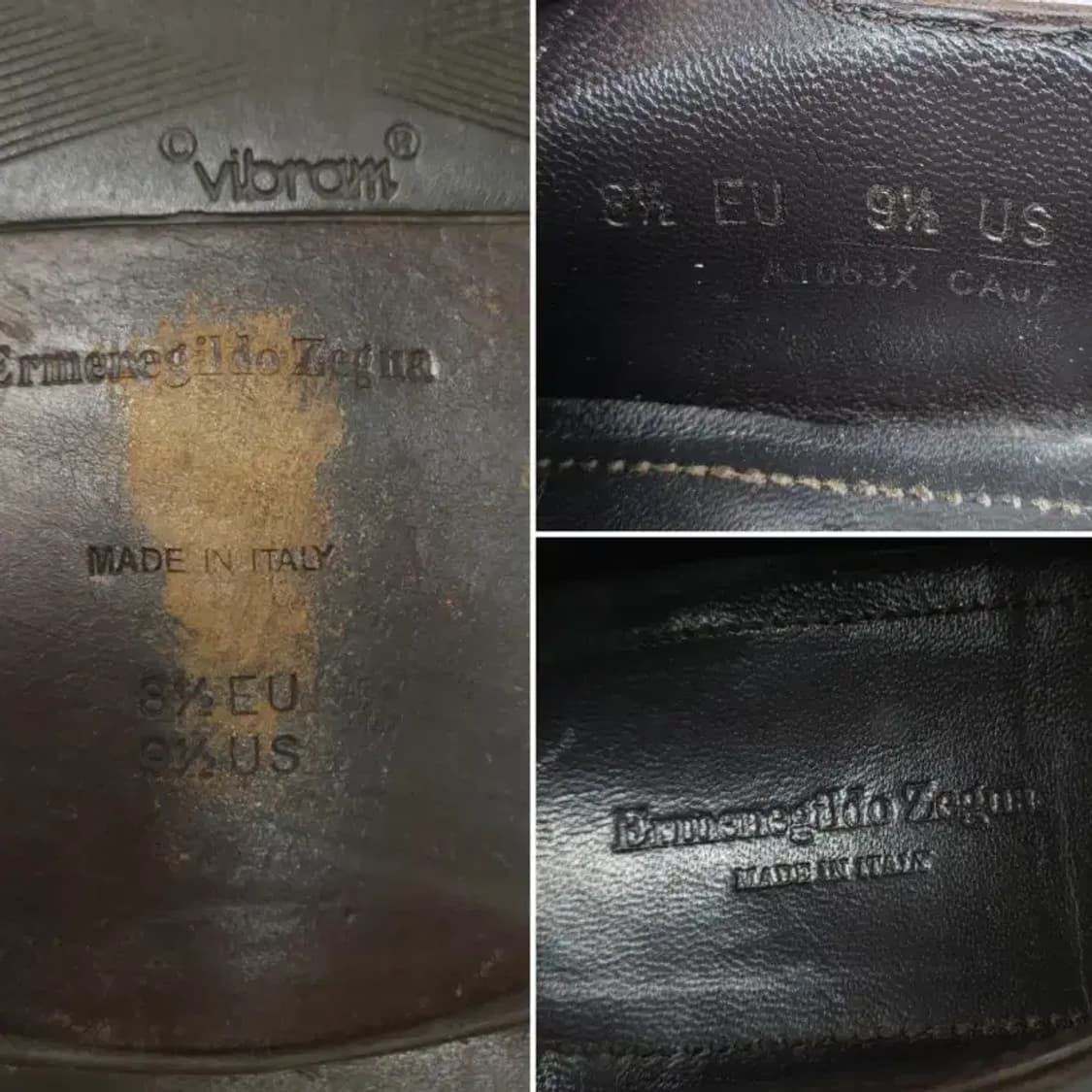 에르메네질도 제냐 남성 유팁 더비 슈즈 275mm 상품이미지10