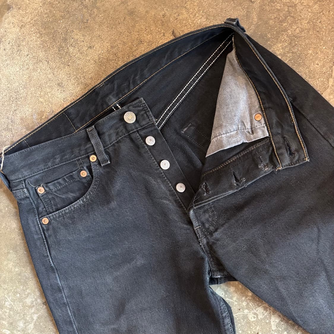 90년대 미국 리바이스 501 흑청 상품이미지6