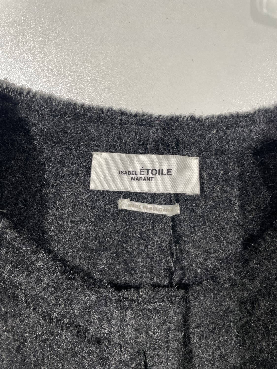 이자벨 마랑 에뚜왈 차콜 체스트 포켓 울 셔츠 상품이미지7