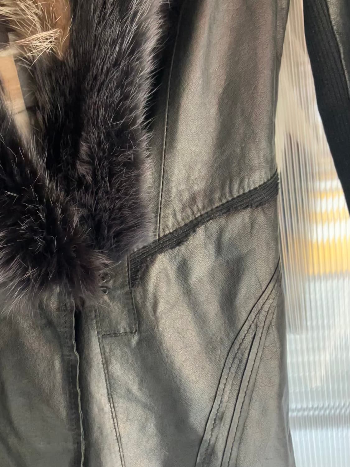 퍼 레더자켓  상품이미지3