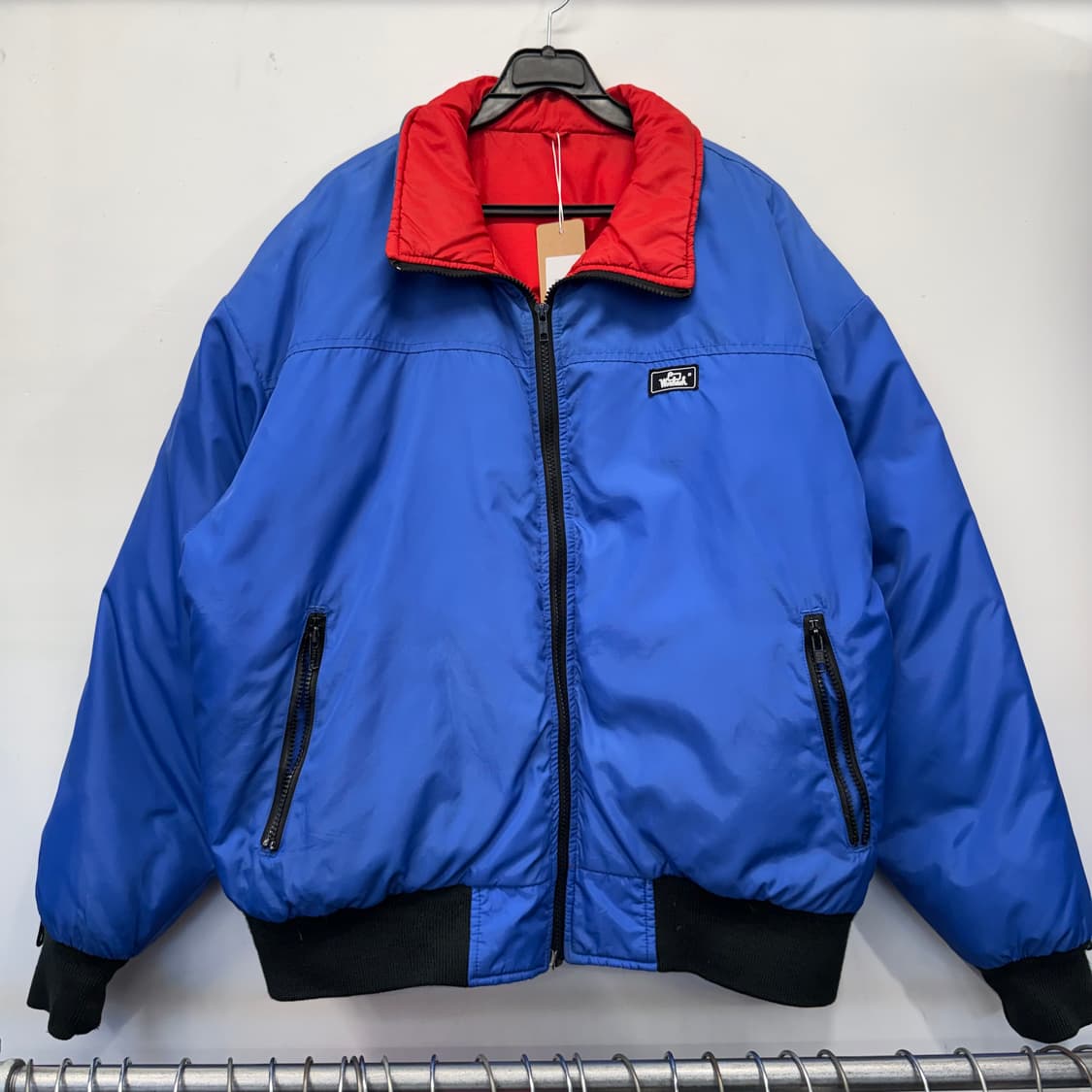 울리치 Woolrich 블루 숏패딩  상품이미지1