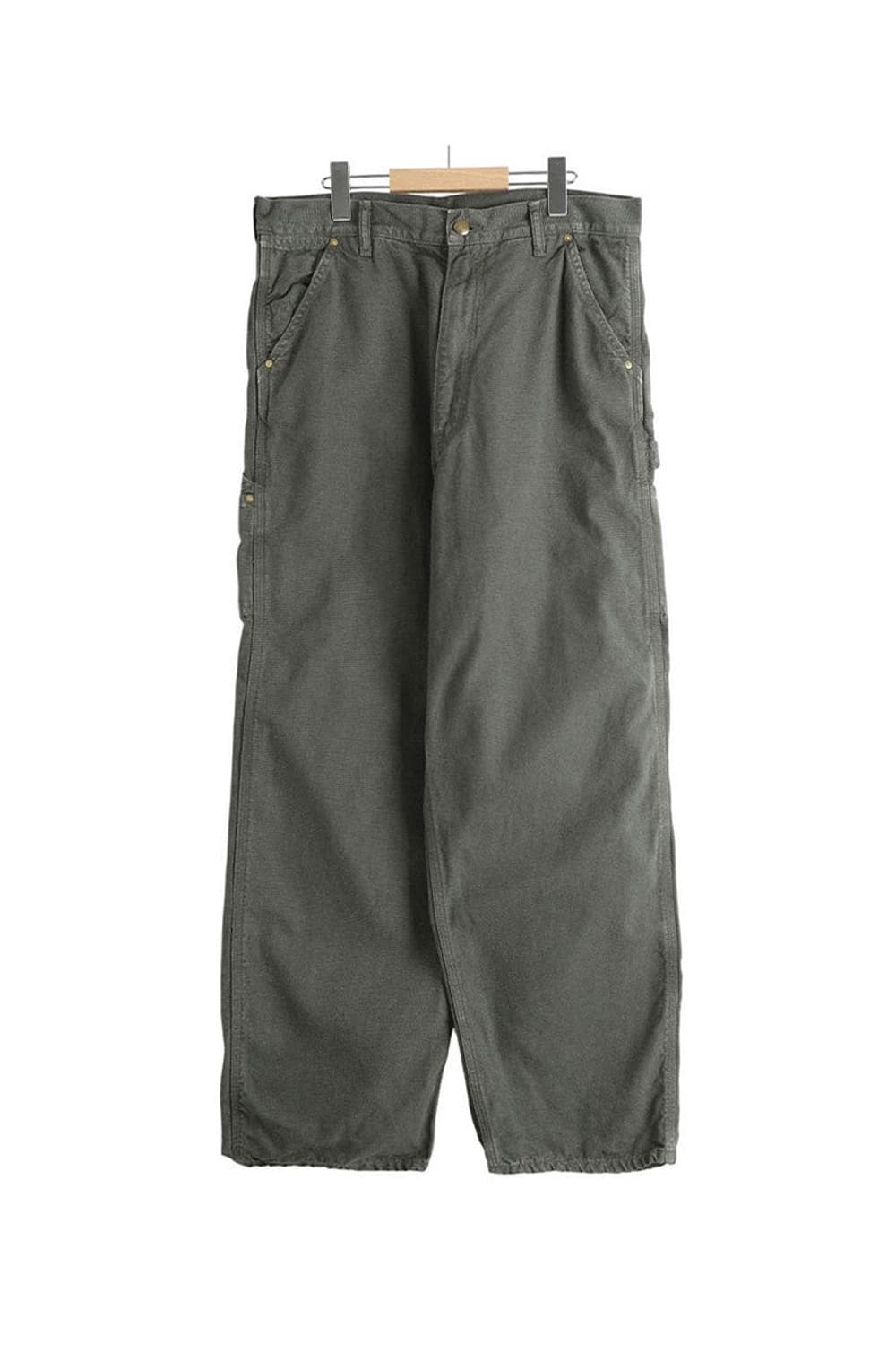 (새상품) 오어슬로우 대드핏 페인터 팬츠 아미 그린 상품이미지1