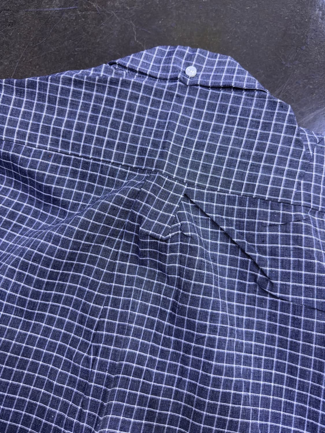 HEDGE 캐쥬얼 버튼다운 체크 셔츠 남방 M 상품이미지6