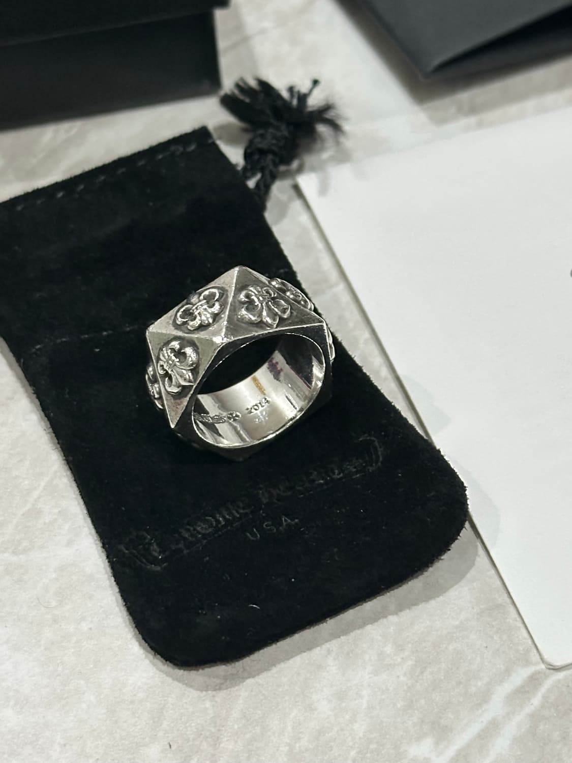 크롬하츠 펜타곤링 (신세계정품/US9) 상품이미지6