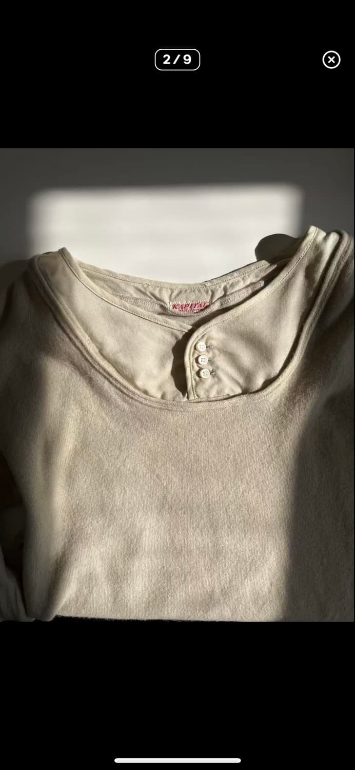 kapital wool long sleeves 상품이미지2