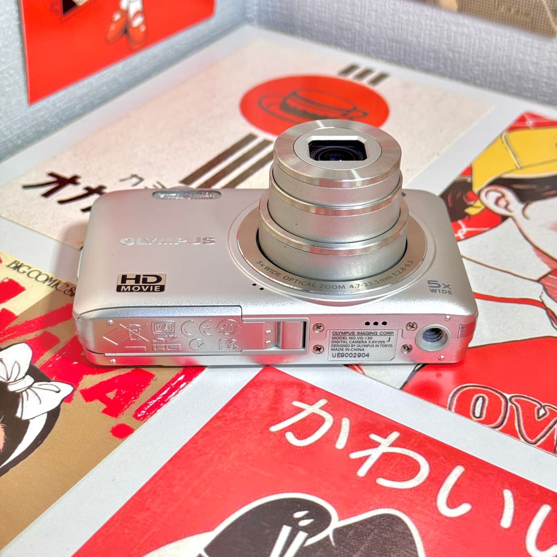 올림푸스 VG-130 실버 빈티지디카 상품이미지4