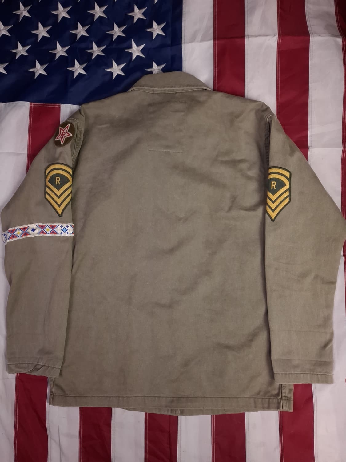 새제품급 오리지날 폴로 데님앤서플라이 인디언 셔츠 상품이미지9