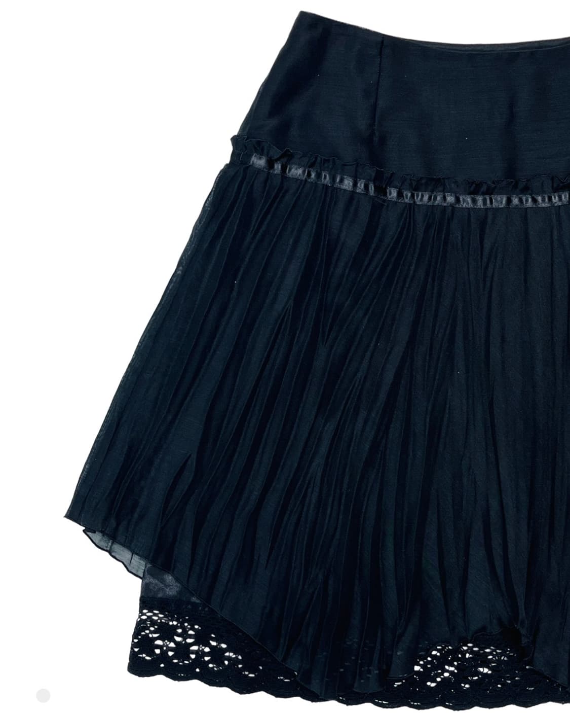 Black lace cancan skirt 상품이미지2