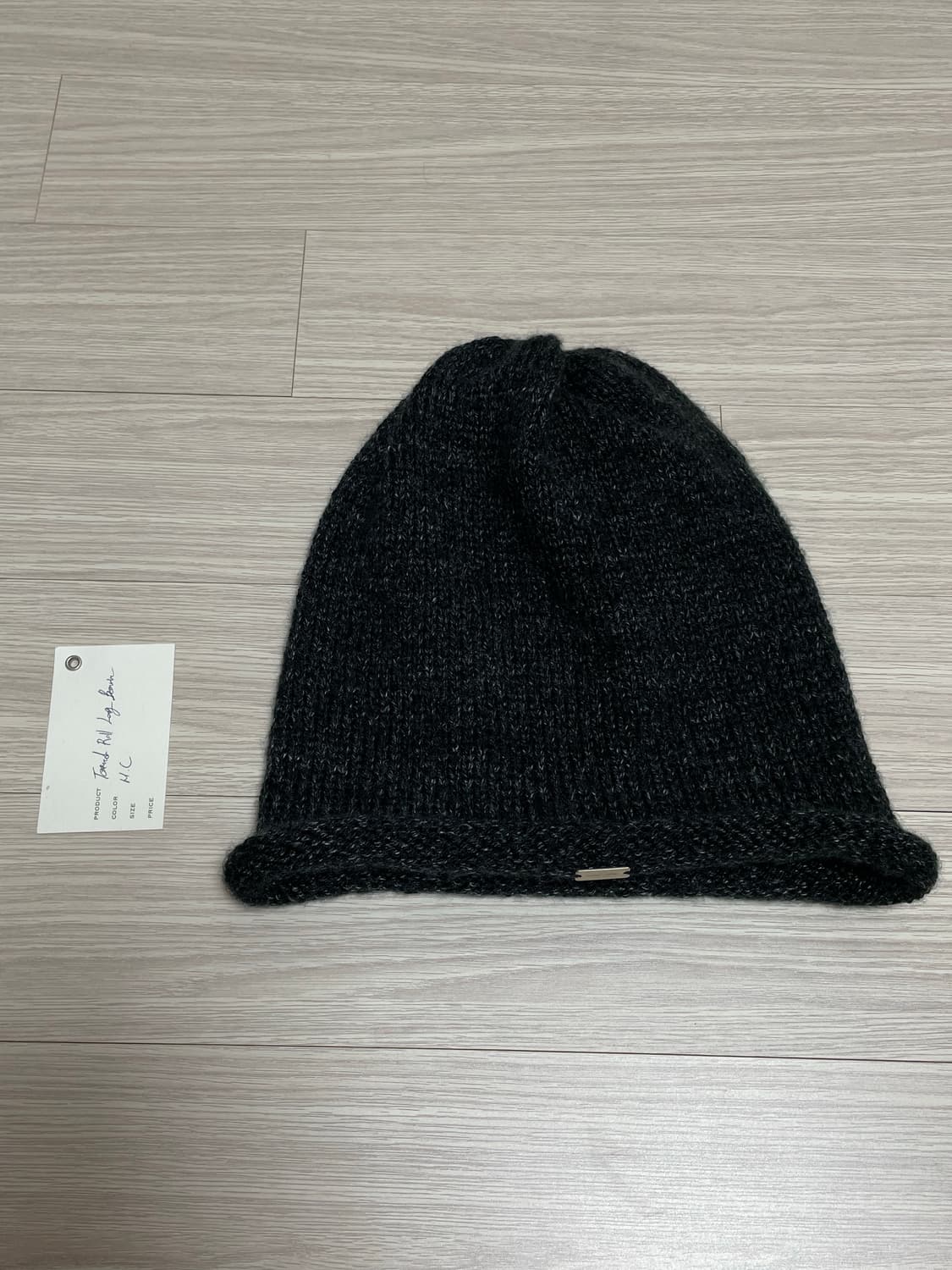 모노프리베 비니 textured roll long beanie 상품이미지2