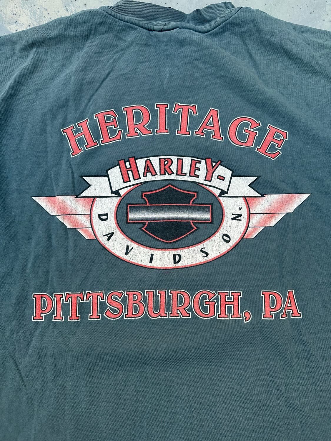 [할리데이비슨] •90s Vintage Short Sleeve Tee 상품이미지5