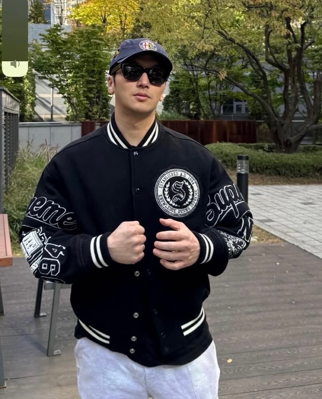 [L] 슈프림 베리타스 바시티 자켓 판매합니다 상품이미지2