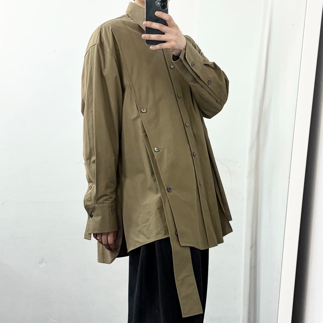 우영미 21FW 레이어드 셔츠 상품이미지3