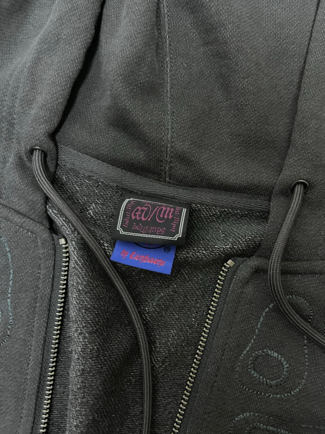 mpq skeleton hoodie black 상품이미지3